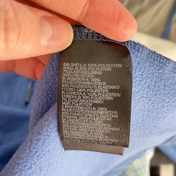 The North Face Blue Canyonlands 1/2 Zip Fleece Pullover Men's Size Medium - Picture 2 of 7